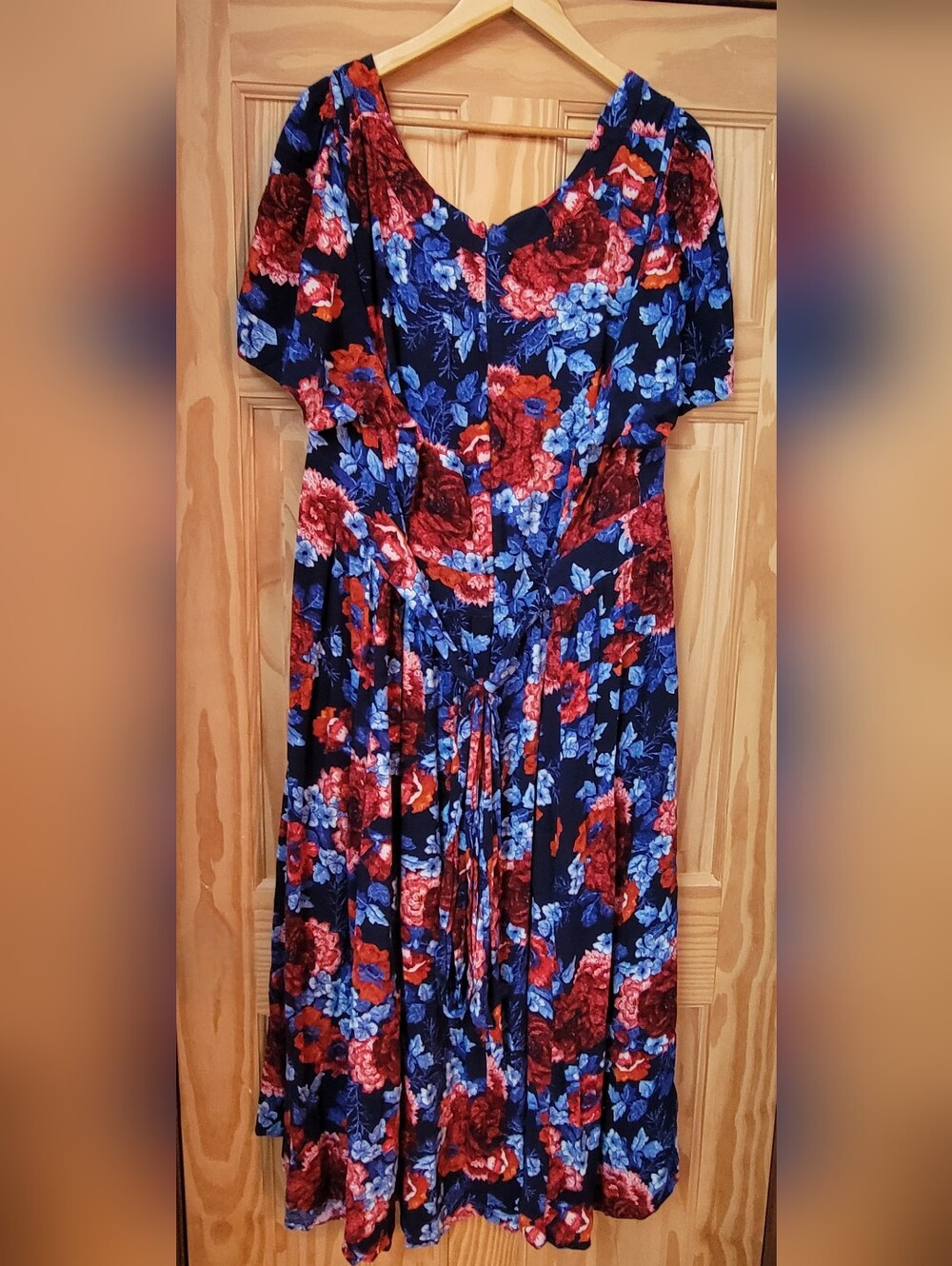 Roaman's Floral Maxi Dress - Size 34/36 - Picture 2 of 3
